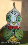 Painted Owl Gourd 13